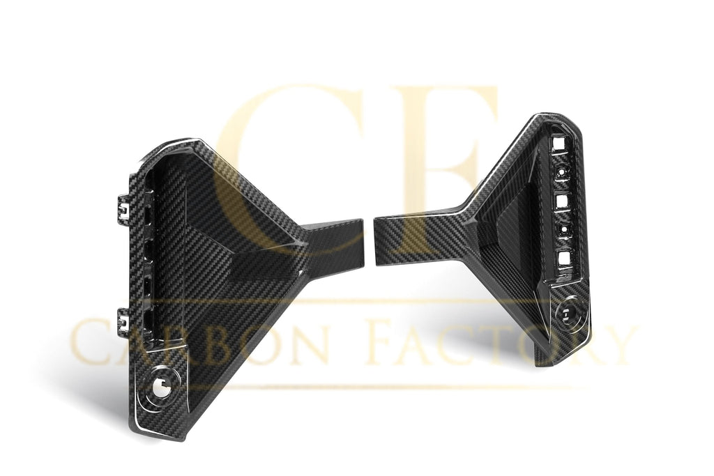 SQ Style Pre-Preg Carbon Fibre Rear Bumper Trims for BMW G87 M2 23-Present