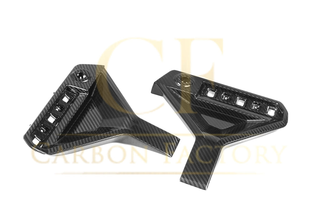 SQ Style Pre-Preg Carbon Fibre Rear Bumper Trims for BMW G87 M2 23-Present