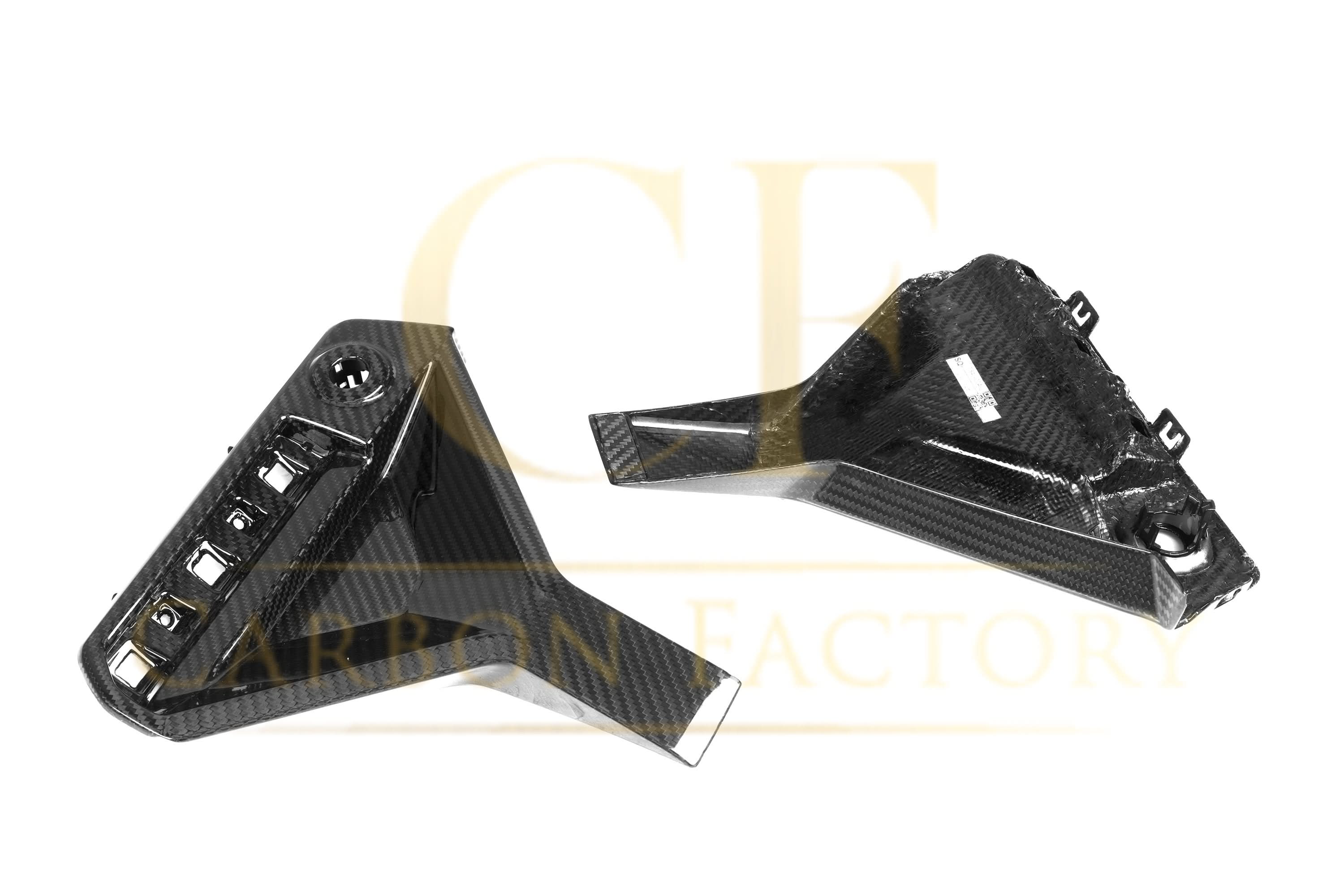 SQ Style Pre-Preg Carbon Fibre Rear Bumper Trims for BMW G87 M2 23-Present