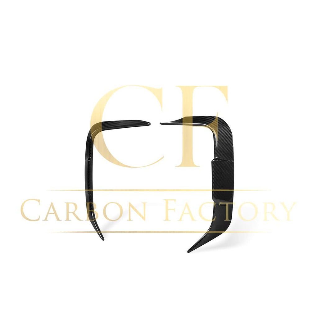 SQ Style Pre-Preg Carbon Fibre Rear Canards for BMW G01 X3 LCI 22-25
