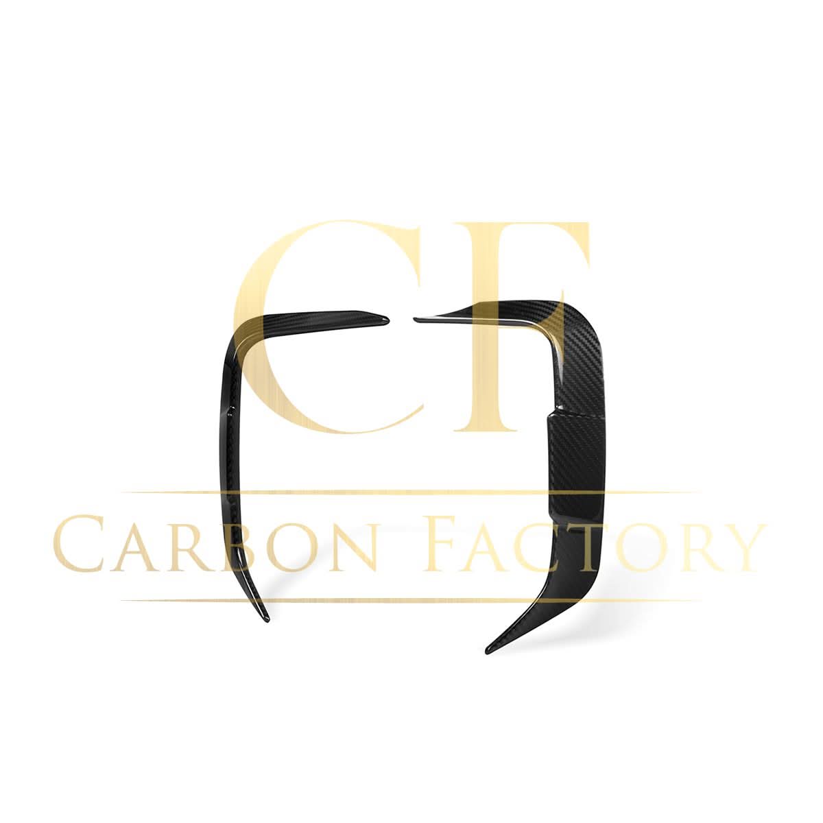 SQ Style Pre-Preg Carbon Fibre Rear Canards for BMW G01 X3 LCI 22-25