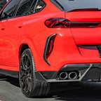 SQ Style Pre-preg Carbon Fibre Rear Side Trims for BMW F96 X6M 20-Present