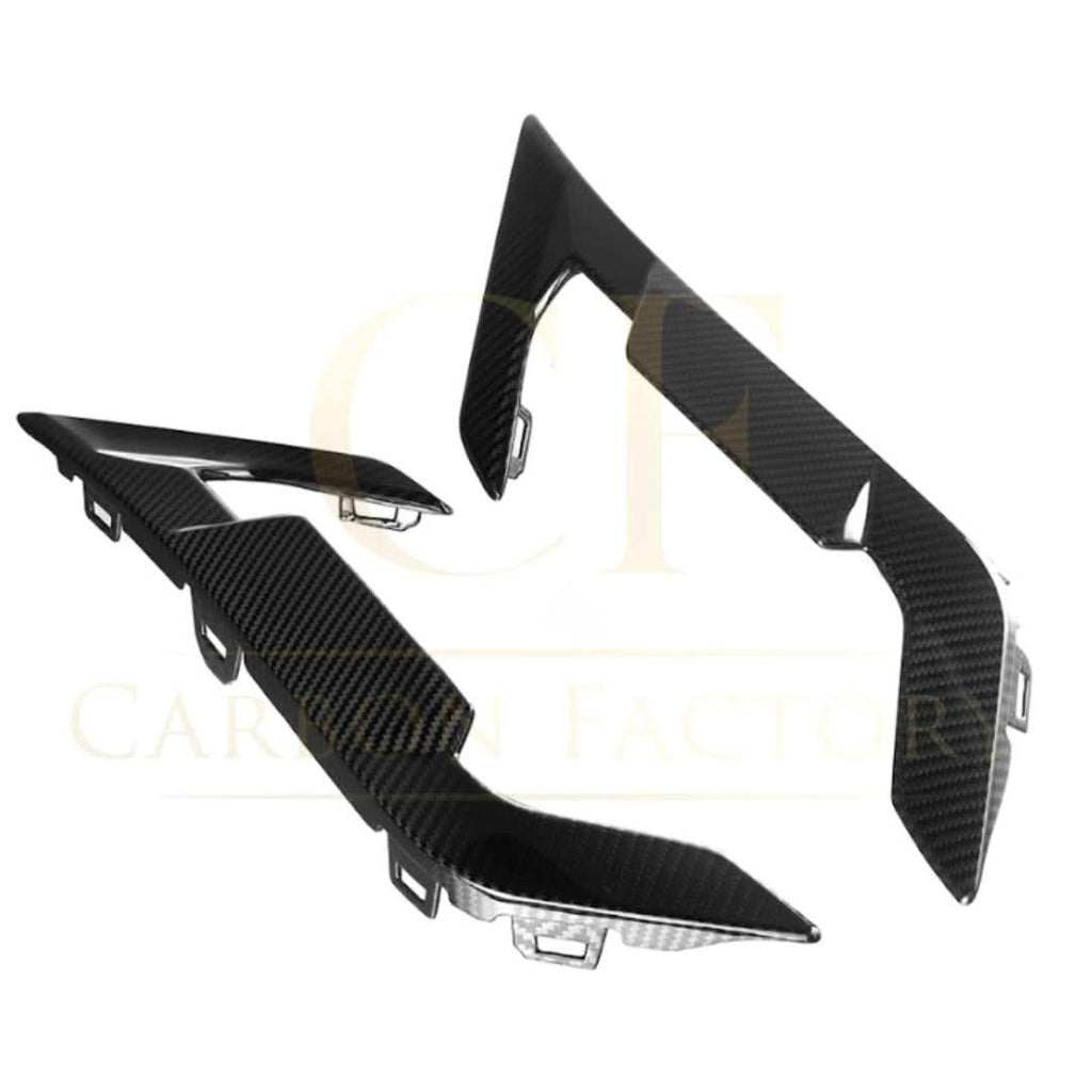 SQ Style Pre-preg Carbon Fibre Side Fender Trims for BMW F96 LCI X6M 20-Present