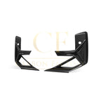 V Style Pre-Preg Carbon Fibre Front Bumper Trims for BMW F97 X3M F98 X4M LCI 22-26