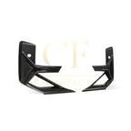 V Style Pre-Preg Carbon Fibre Front Bumper Trims for BMW F97 X3M F98 X4M LCI 22-26