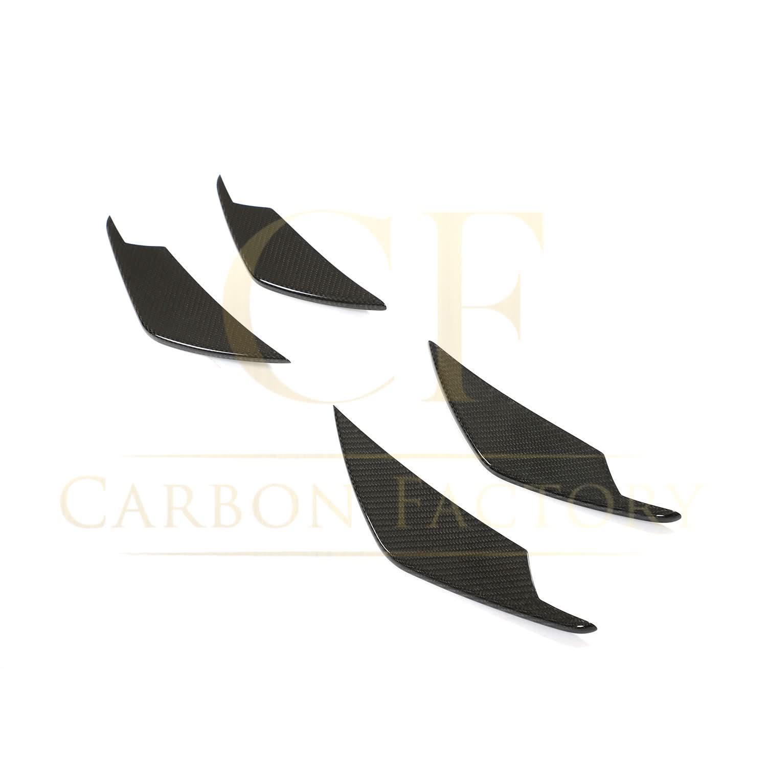V Style Pre-Preg Carbon Fibre Front Canards for BMW G80 M3 G82 G83 M4 21-Present
