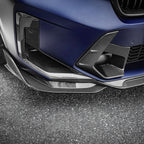 V Style Pre-Preg Carbon Fibre Front Induction Trims for BMW F97 X3M F98 X4M LCI 22-26