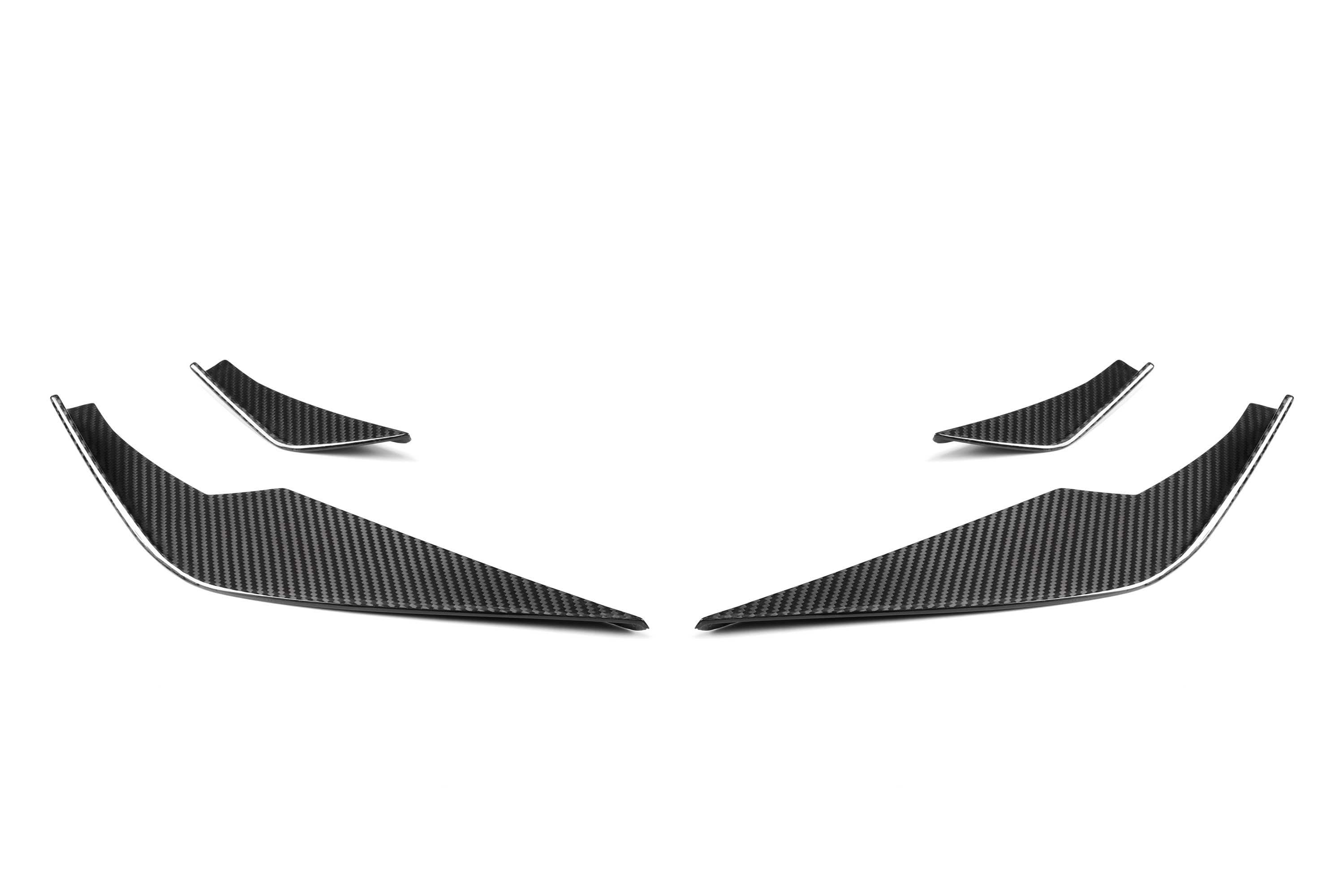 VS Style Pre-Preg Carbon Fibre Front Canards for BMW G80 M3 G82 G83 M4 21-Present