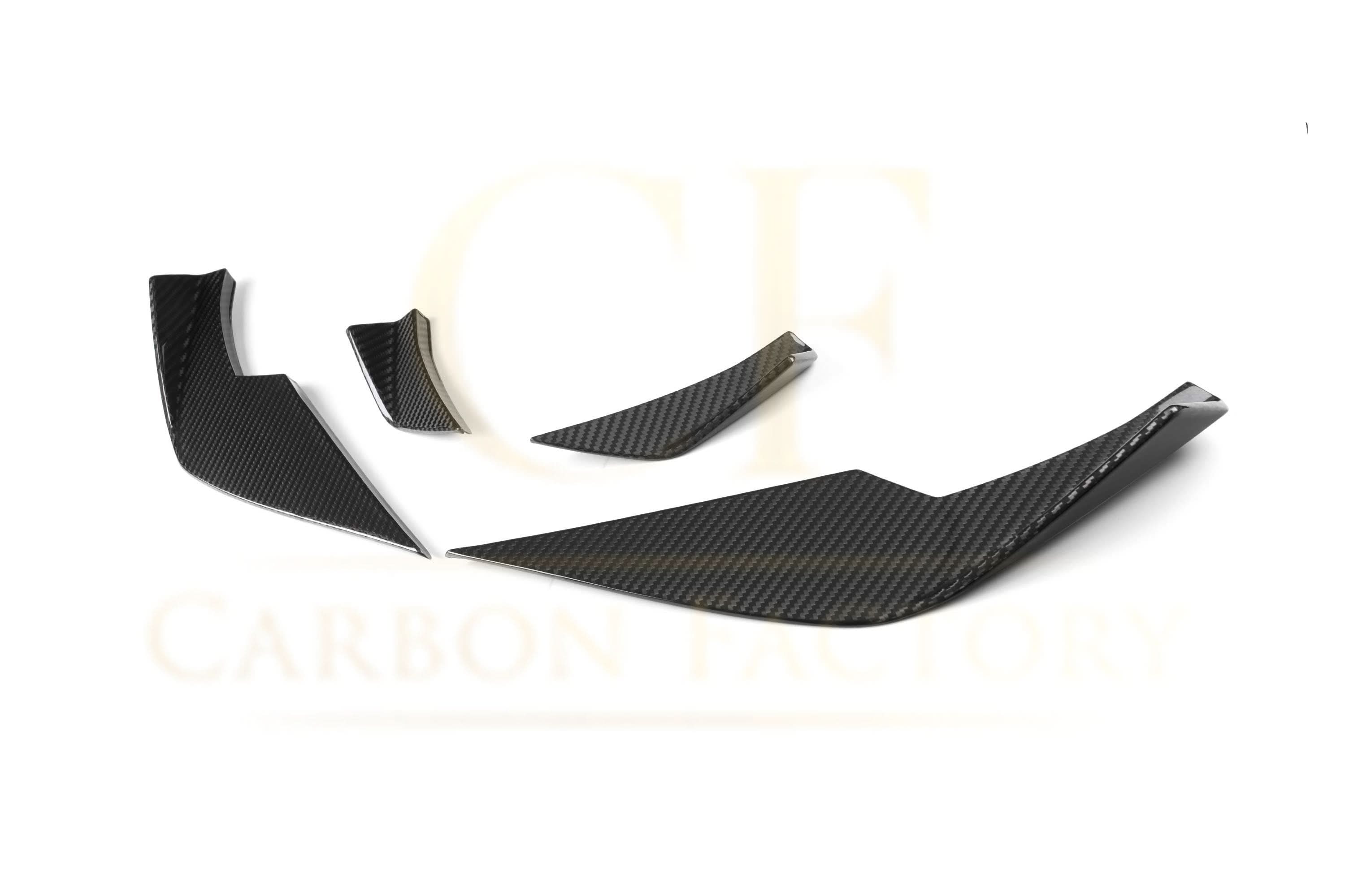 VS Style Pre-Preg Carbon Fibre Front Canards for BMW G80 M3 G82 G83 M4 21-Present