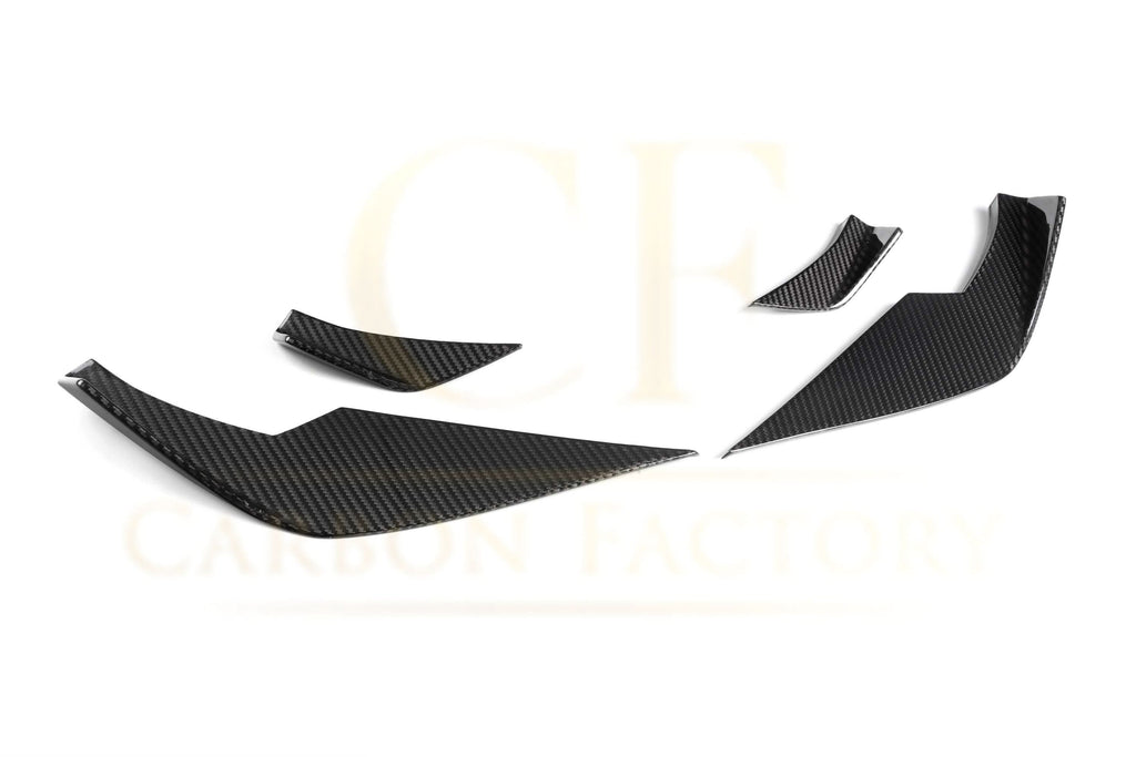 VS Style Pre-Preg Carbon Fibre Front Canards for BMW G80 M3 G82 G83 M4 21-Present