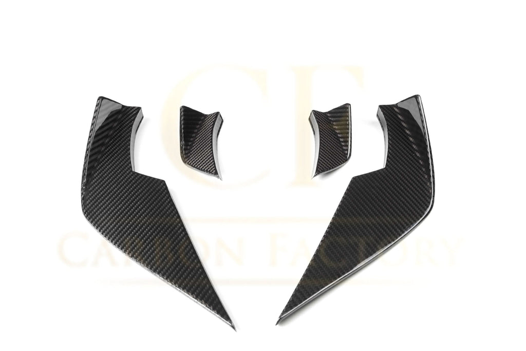 VS Style Pre-Preg Carbon Fibre Front Canards for BMW G80 M3 G82 G83 M4 21-Present
