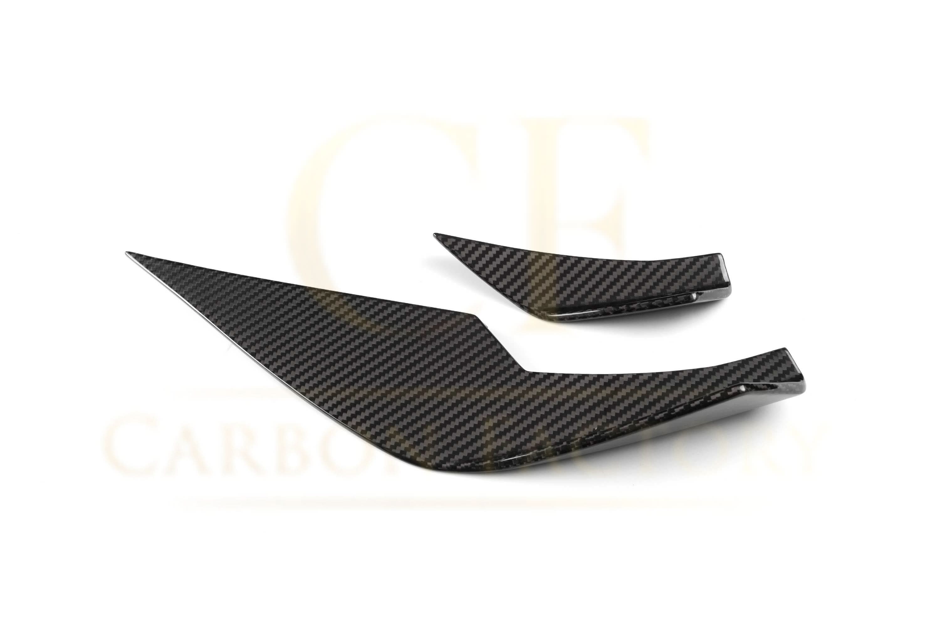 VS Style Pre-Preg Carbon Fibre Front Canards for BMW G80 M3 G82 G83 M4 21-Present