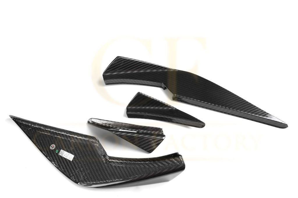VS Style Pre-Preg Carbon Fibre Front Canards for BMW G80 M3 G82 G83 M4 21-Present