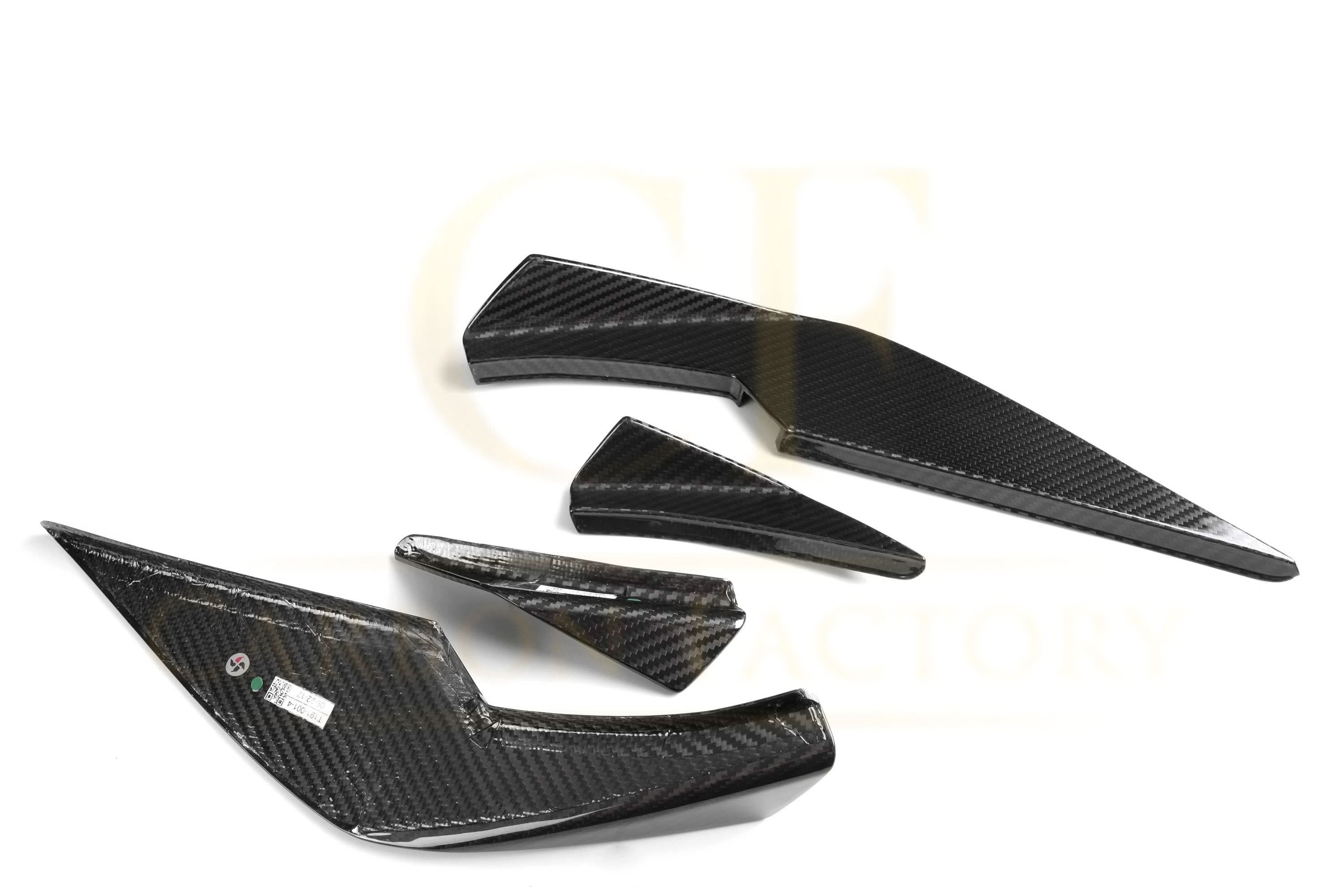 VS Style Pre-Preg Carbon Fibre Front Canards for BMW G80 M3 G82 G83 M4 21-Present