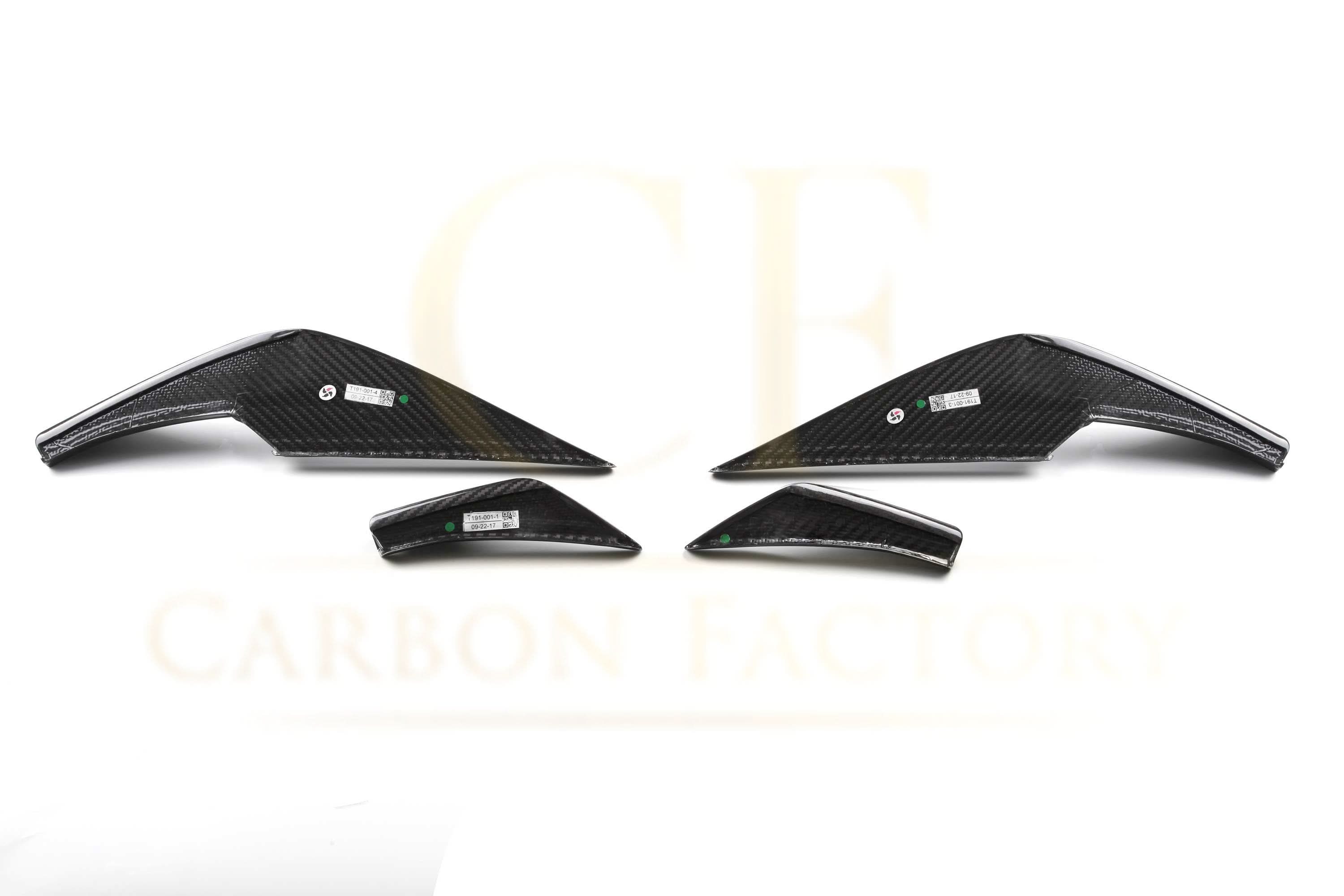 VS Style Pre-Preg Carbon Fibre Front Canards for BMW G80 M3 G82 G83 M4 21-Present