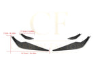 VS Style Pre-Preg Carbon Fibre Front Canards for BMW G80 M3 G82 G83 M4 21-Present