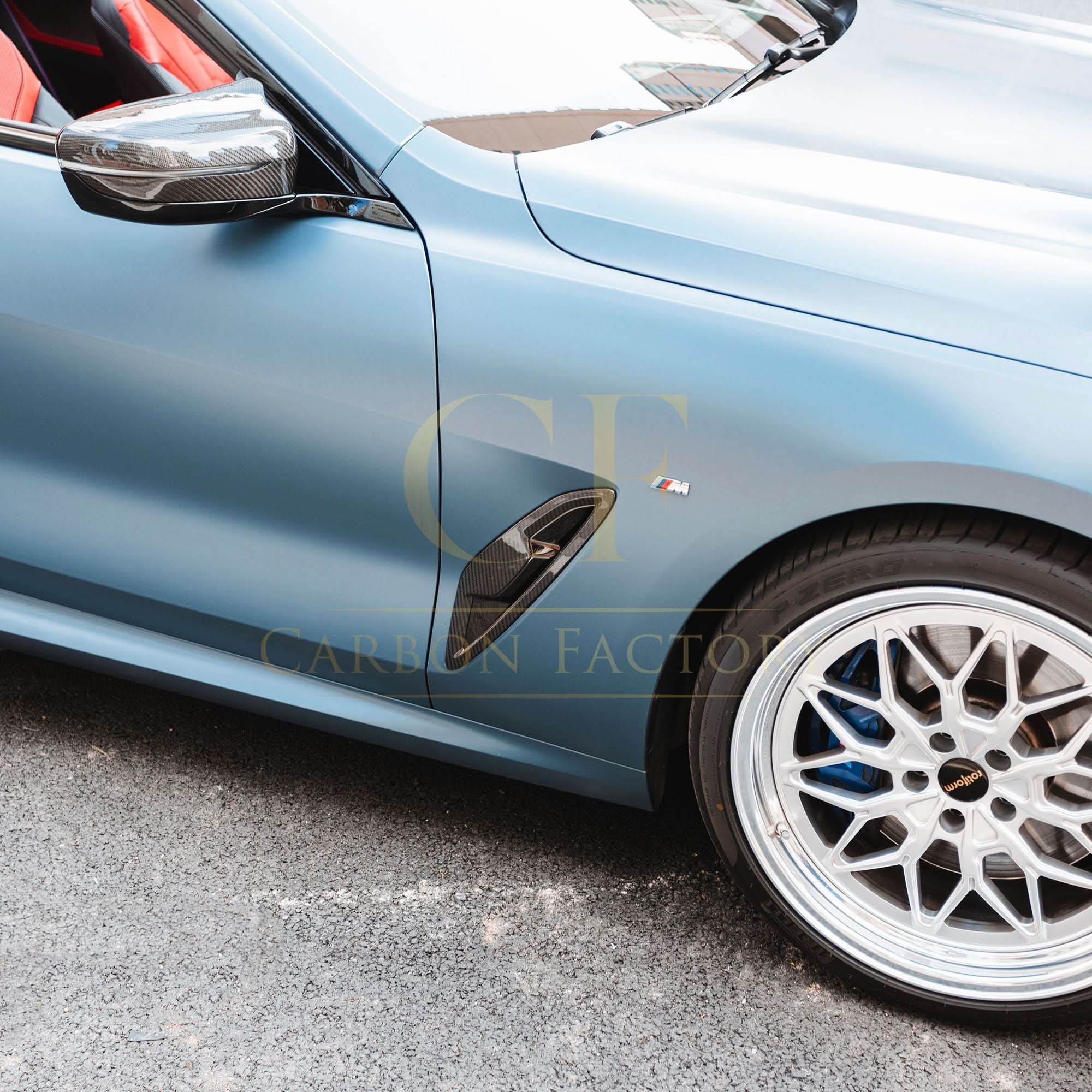 X Style Pre-Preg Carbon Fibre Side Fenders for BMW G14 G15 G16 8 Series 20-24