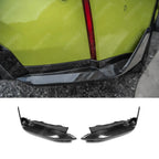 PRE PREG CARBON FIBRE M PERFORMANCE REAR BUMPER WINGLETS For BMW M3 G80
