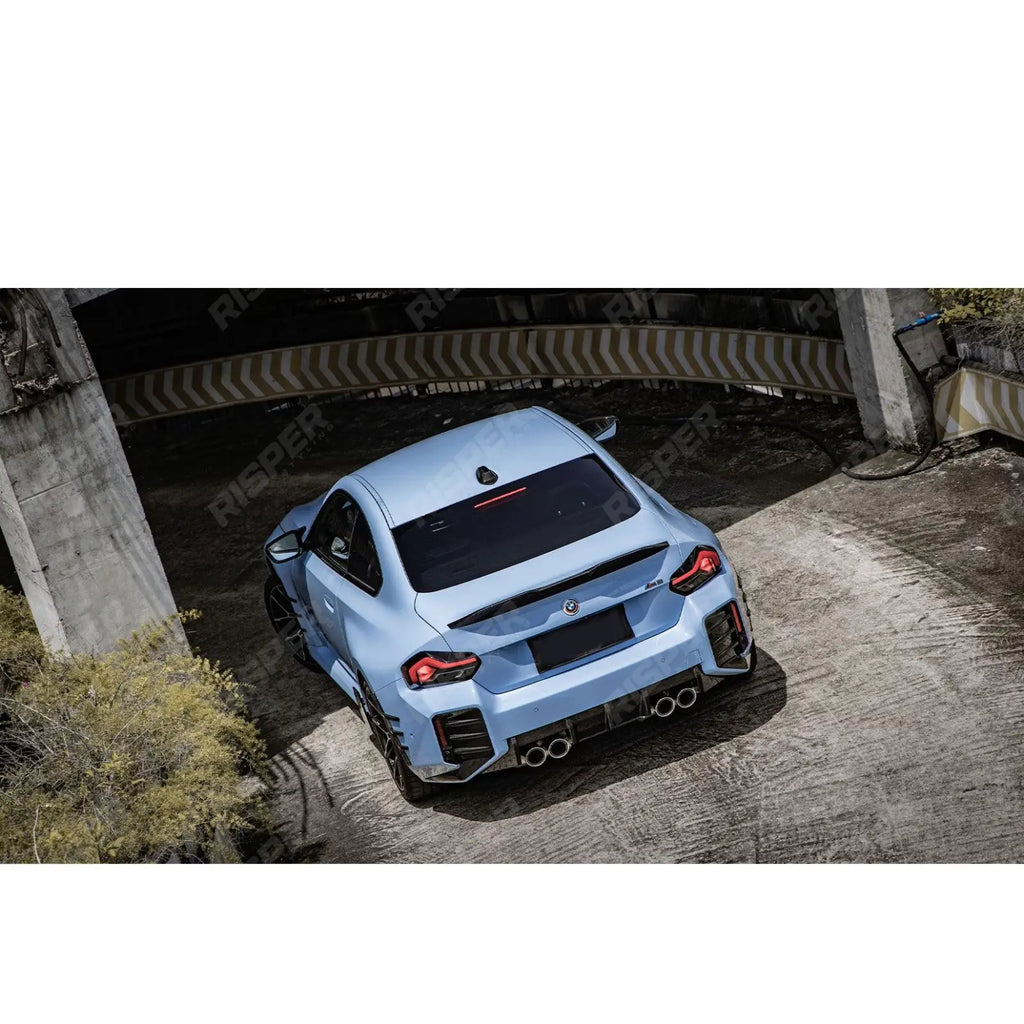 PRE PREG CARBON FIBRE STX STYLE REAR DIFUSER For BMW M2 G87 2023+