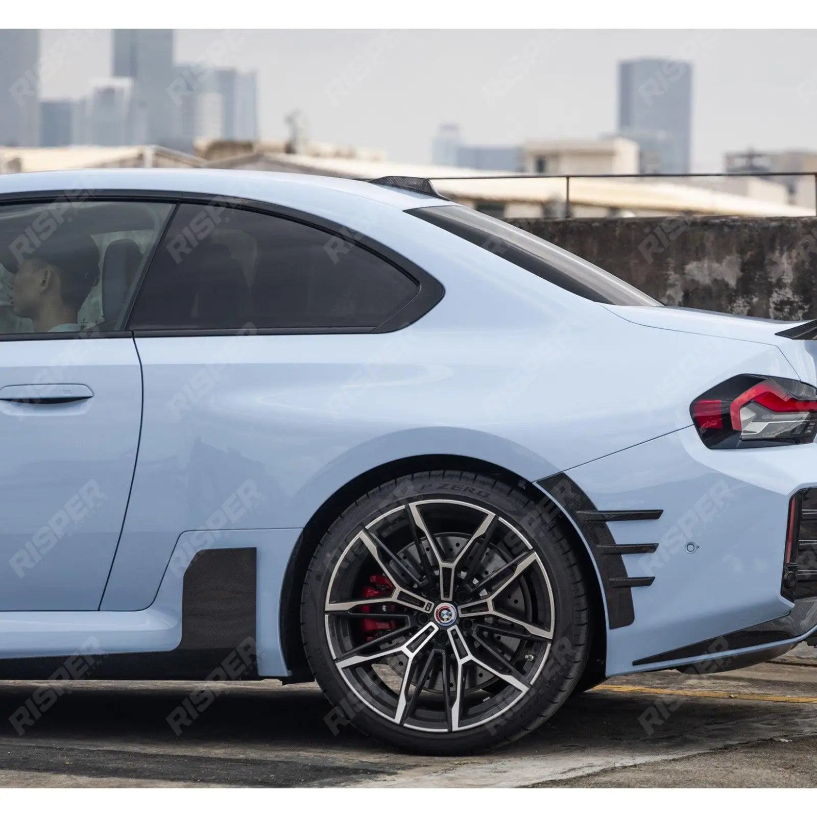 Pre Preg Carbon Fibre Side Blade Winglets For BMW M2 G87 2023+
