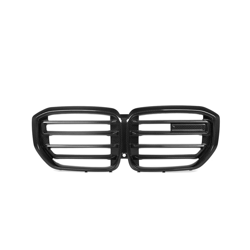 CF Style Pre-preg Carbon Fibre Front Grille for BMW G05 X5 LCI 23-25