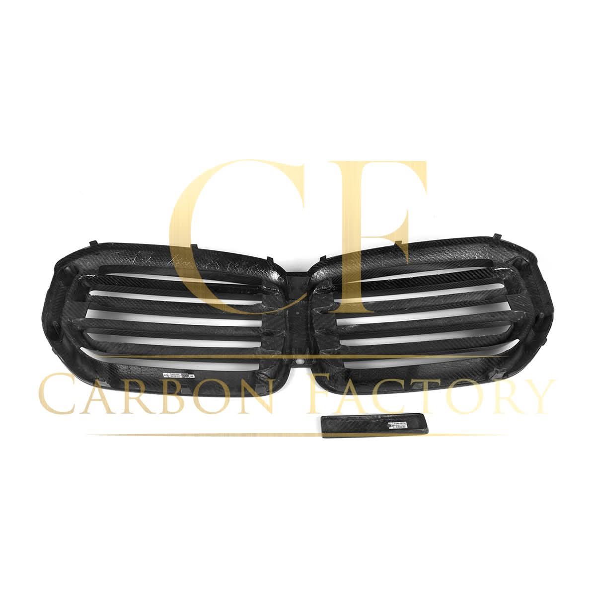 CF Style Pre-preg Carbon Fibre Front Grille for BMW G05 X5 LCI 23-25