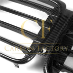 CF Style Pre-preg Carbon Fibre Front Grille for BMW G05 X5 LCI 23-25