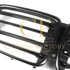 CF Style Pre-preg Carbon Fibre Front Grille for BMW G05 X5 LCI 23-25