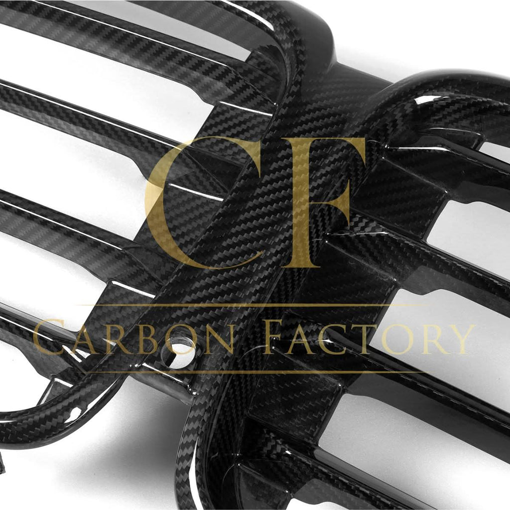 CF Style Pre-preg Carbon Fibre Front Grille for BMW G05 X5 LCI 23-25