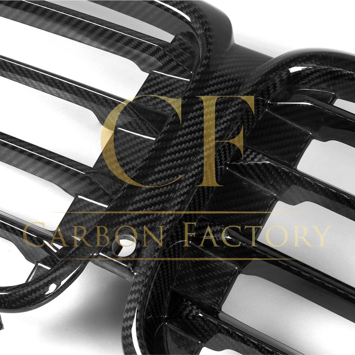 CF Style Pre-preg Carbon Fibre Front Grille for BMW G05 X5 LCI 23-25