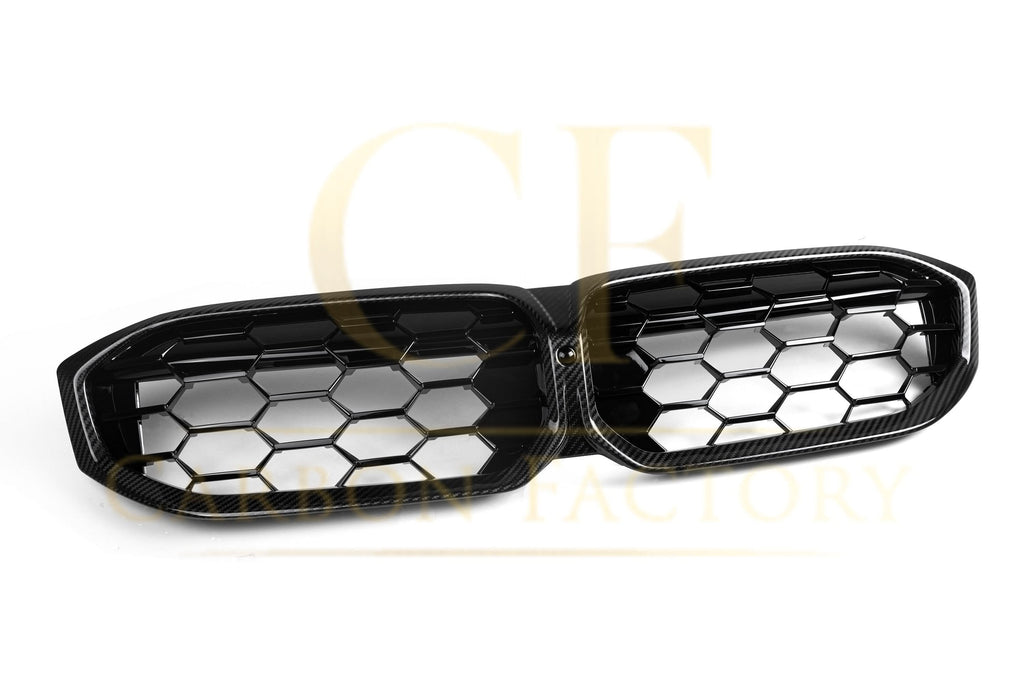 Diamond Style Pre-Preg Carbon Fibre Front Grille for BMW G20 G21 G28 3 Series LCI 22-24