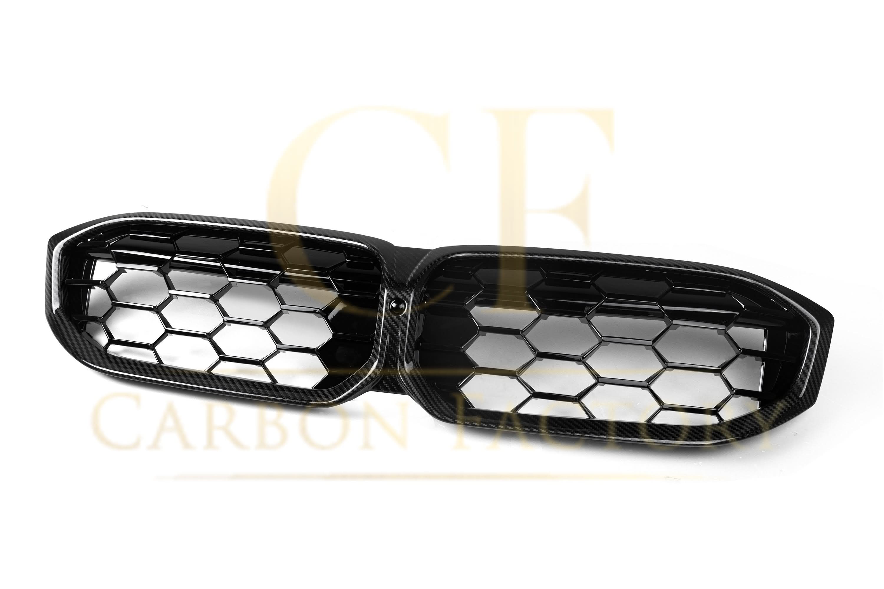 Diamond Style Pre-Preg Carbon Fibre Front Grille for BMW G20 G21 G28 3 Series LCI 22-24