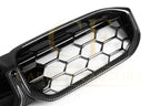 Diamond Style Pre-Preg Carbon Fibre Front Grille for BMW G20 G21 G28 3 Series LCI 22-24