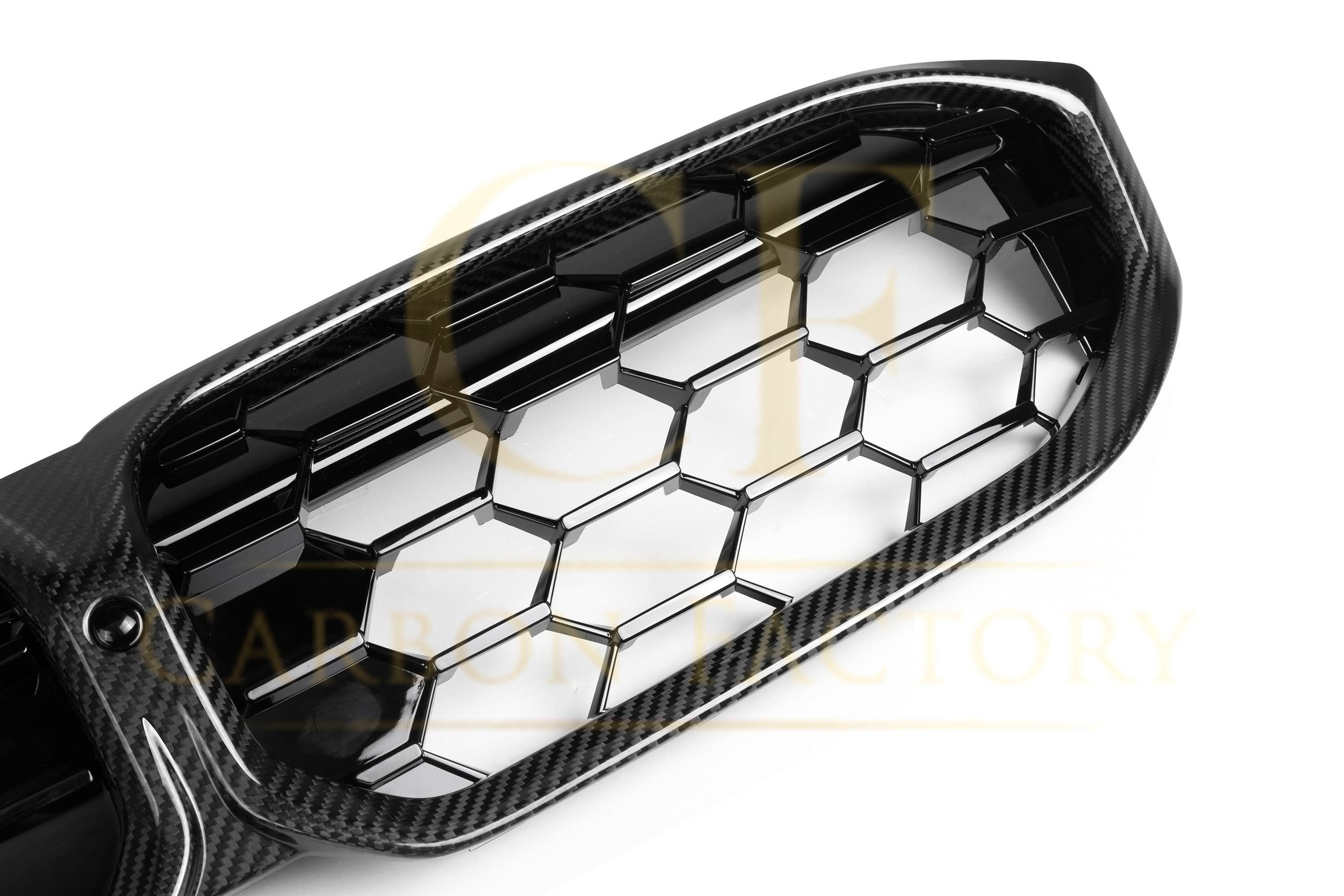Diamond Style Pre-Preg Carbon Fibre Front Grille for BMW G20 G21 G28 3 Series LCI 22-24