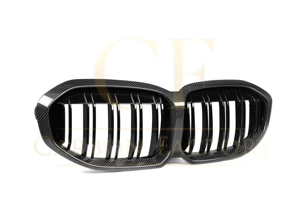 Double Slat Pre-Preg Carbon Fibre Front Grille for BMW F40 1 Series 19-24