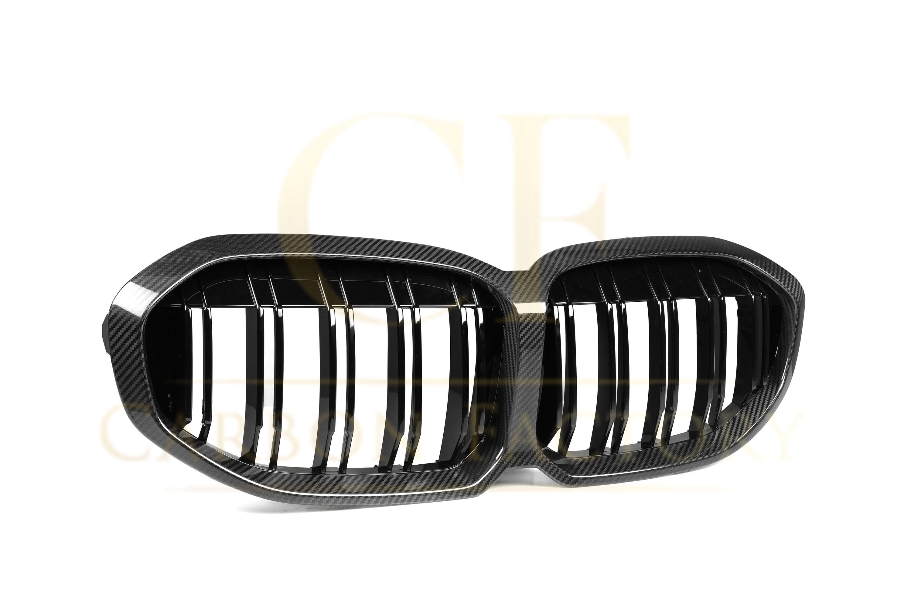 Double Slat Pre-Preg Carbon Fibre Front Grille for BMW F40 1 Series 19-24