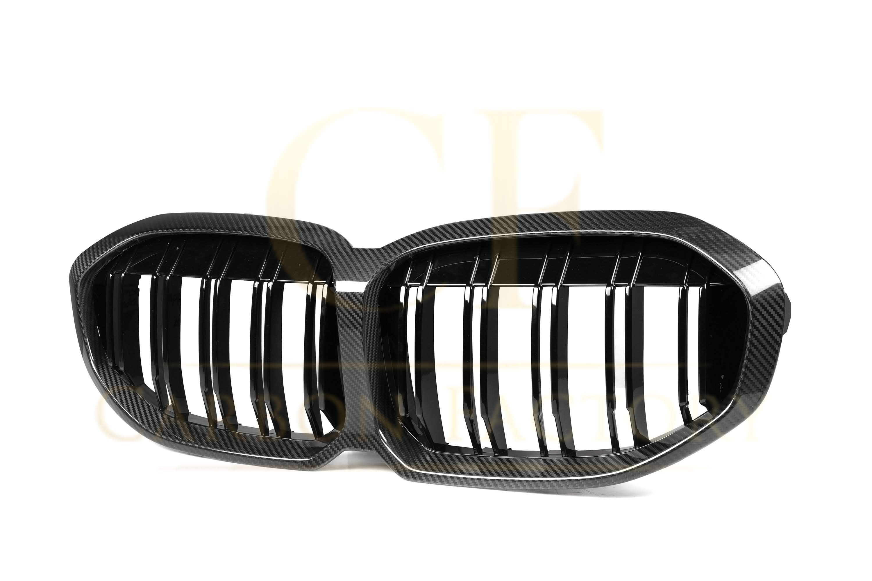 Double Slat Pre-Preg Carbon Fibre Front Grille for BMW F40 1 Series 19-24