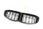Double Slat Pre-Preg Carbon Fibre Front Grille for BMW F40 1 Series 19-24