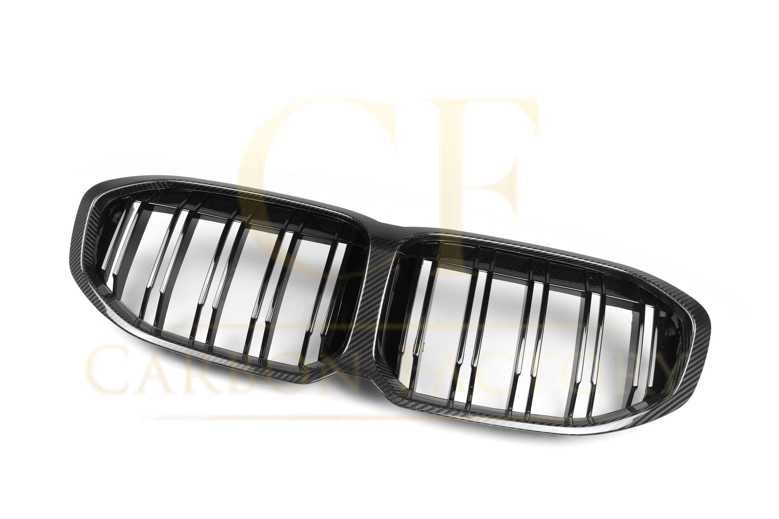 Double Slat Pre-Preg Carbon Fibre Front Grille for BMW F40 1 Series 19-24