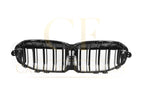 Double Slat Pre-Preg Carbon Fibre Front Grille for BMW F40 1 Series 19-24