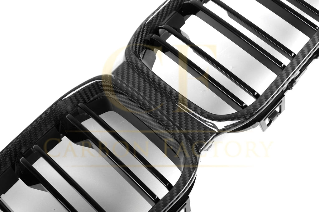 Double Slat Pre-preg Carbon Fibre Front Grille for BMW F87 M2C LCI Competition 13-20