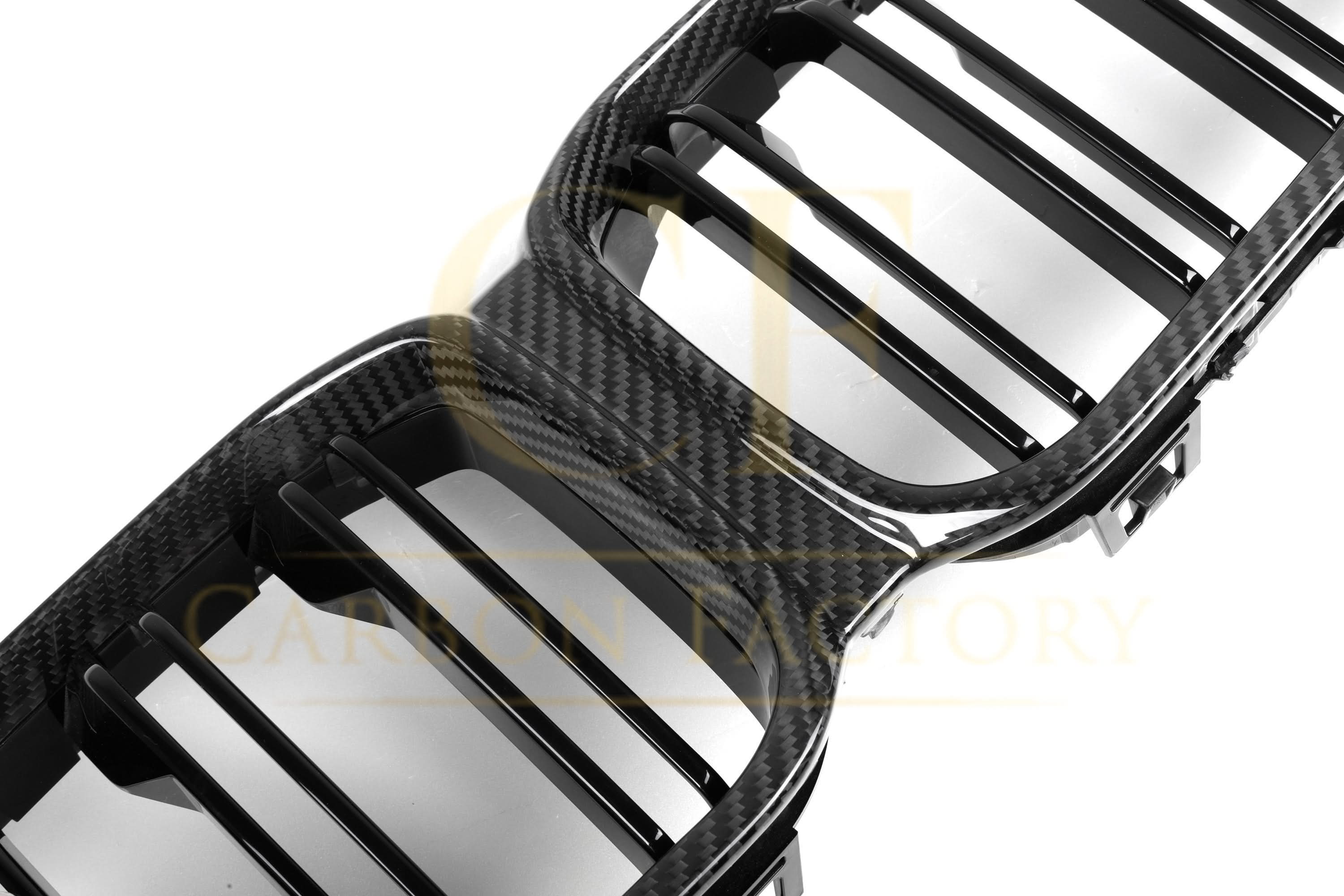 Double Slat Pre-preg Carbon Fibre Front Grille for BMW F87 M2C LCI Competition 13-20