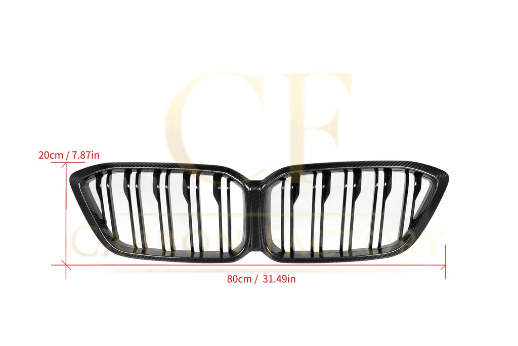 Double Slat Pre-preg Carbon Fibre Front Grille for BMW F87 M2C LCI Competition 13-20