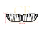 Double Slat Pre-preg Carbon Fibre Front Grille for BMW F87 M2C LCI Competition 13-20