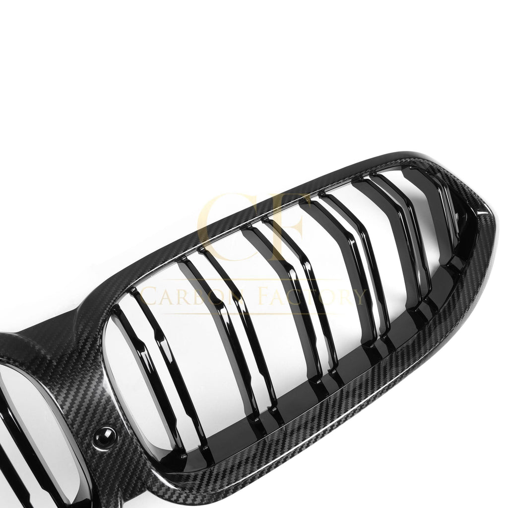 Double Slat Pre-preg Carbon Fibre Front Grille for BMW G14 G15 G16 8 Series 18-22