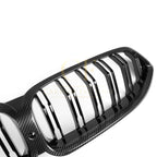Double Slat Pre-preg Carbon Fibre Front Grille for BMW G14 G15 G16 8 Series 18-22