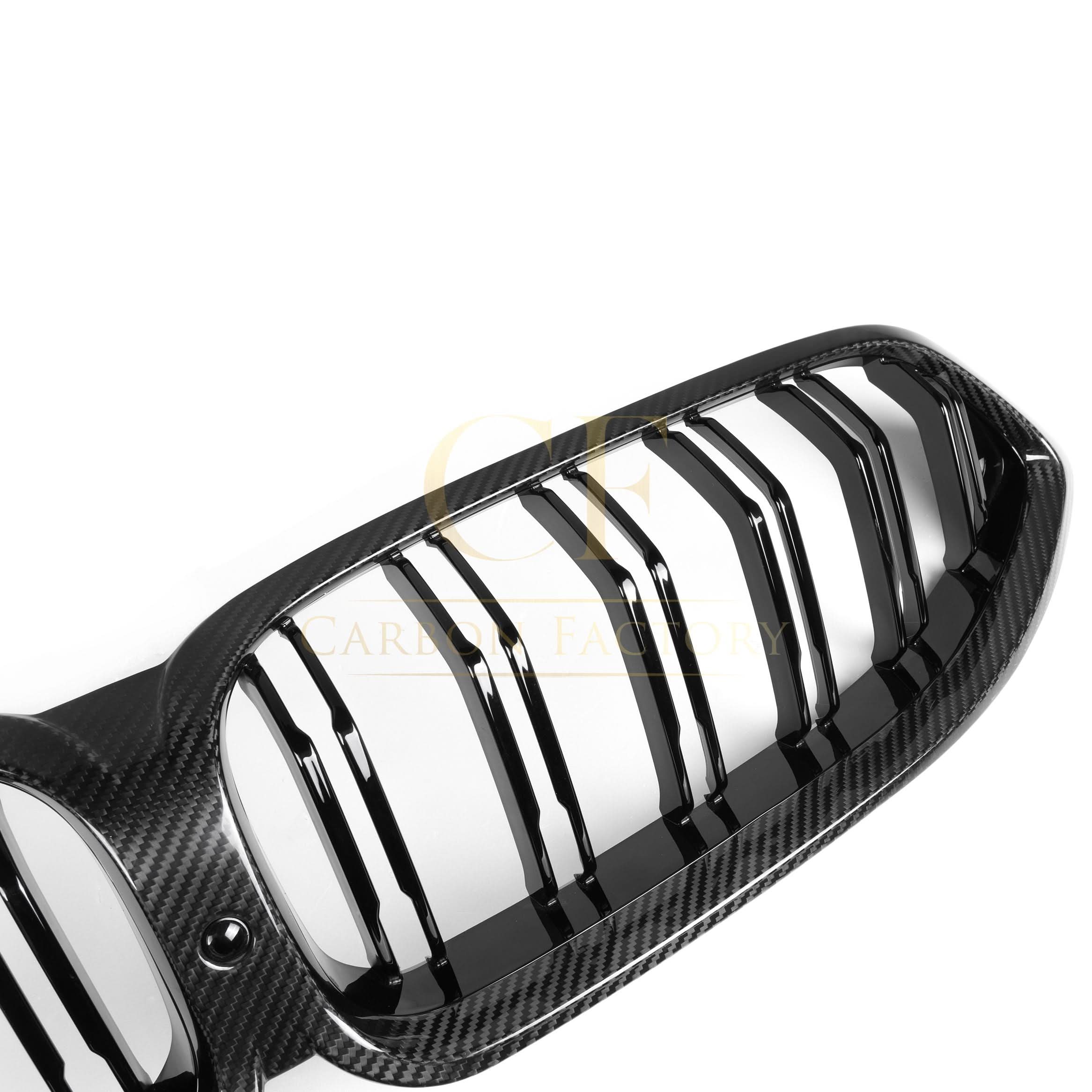 Double Slat Pre-preg Carbon Fibre Front Grille for BMW G14 G15 G16 8 Series 18-22