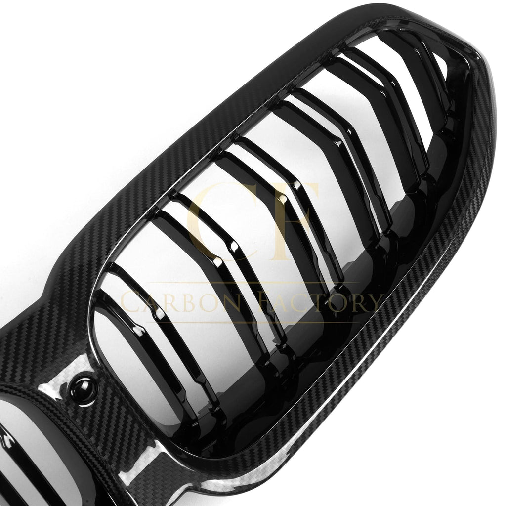 Double Slat Pre-preg Carbon Fibre Front Grille for BMW G14 G15 G16 8 Series LCI 23-24