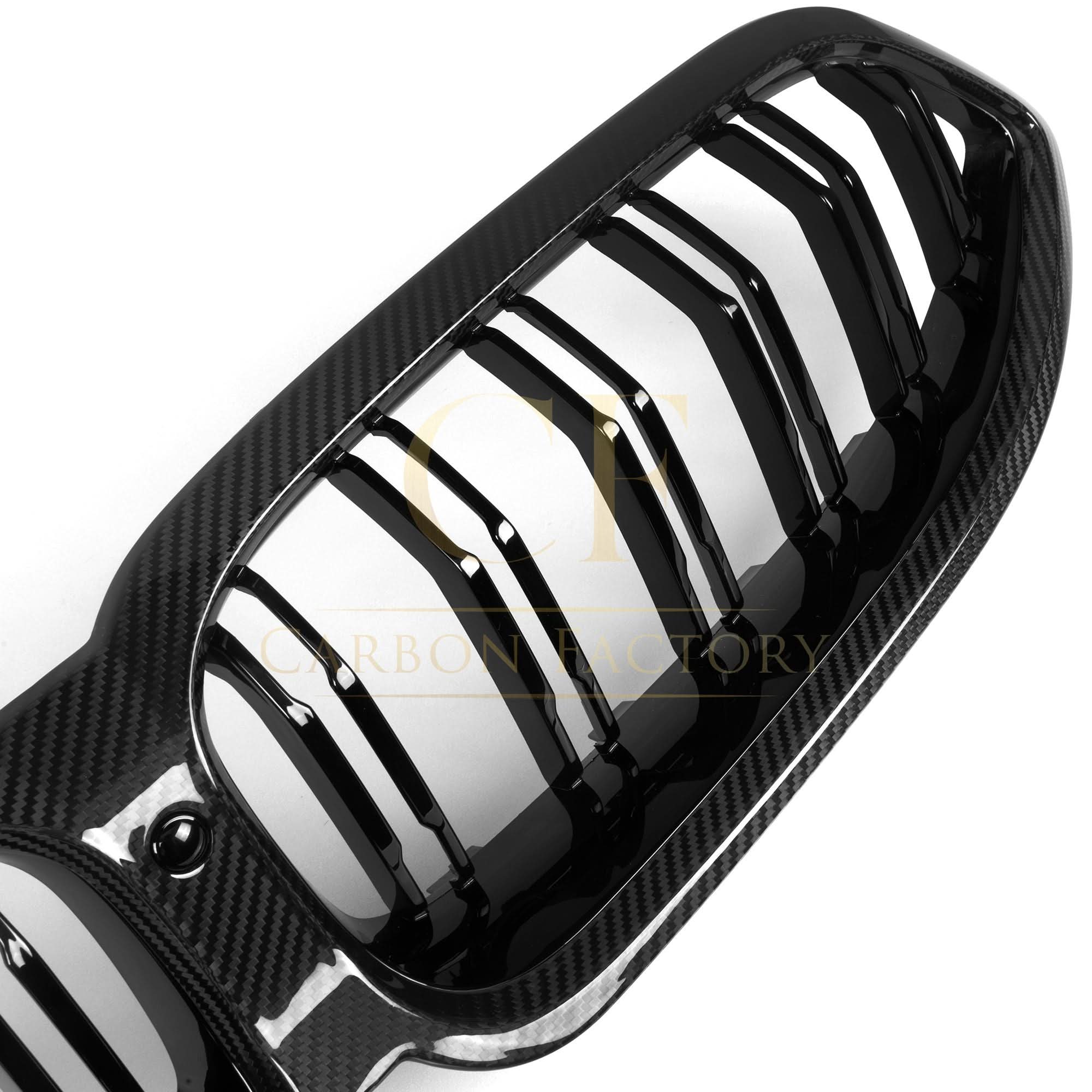 Double Slat Pre-preg Carbon Fibre Front Grille for BMW G14 G15 G16 8 Series LCI 23-24