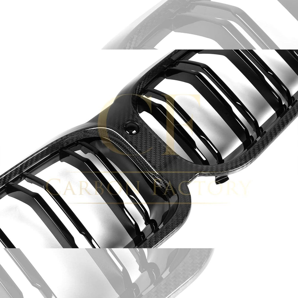 Double Slat Pre-preg Carbon Fibre Front Grille for BMW G14 G15 G16 8 Series LCI 23-24